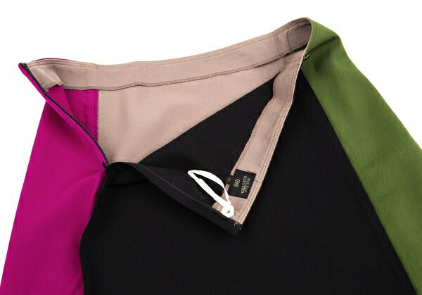 Jean Paul GAULTIER FEMME Color Panel Mini Skirt Size 40