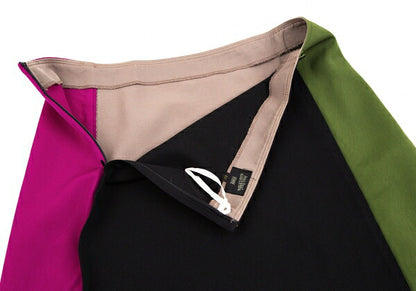 Jean Paul GAULTIER FEMME Color Panel Mini Skirt Size 40