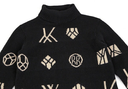 Yohji Yamamoto FEMME 07AW Monogram Dress Black Size 2