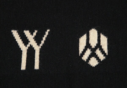 Yohji Yamamoto FEMME 07AW Monogram Dress Black Size 2