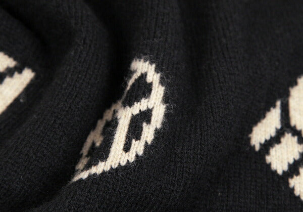 Yohji Yamamoto FEMME 07AW Monogram Dress Black Size 2