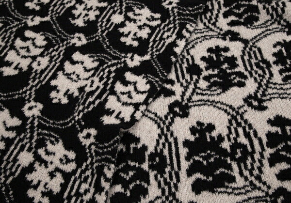 DRIES VAN NOTEN Cashmere Blend Scarf Black