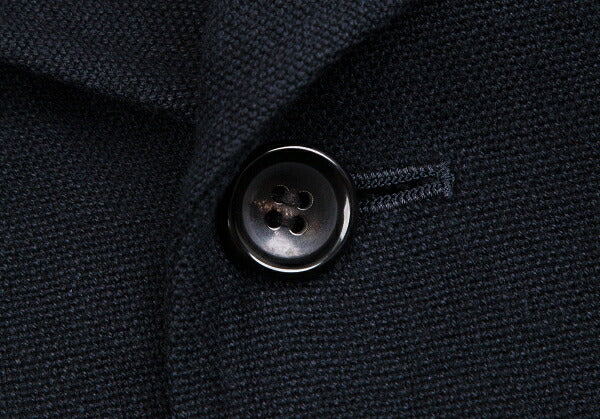 tricot COMME des GARCONS Linen Cotton Jacket Blue Size S