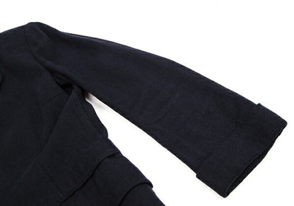 tricot COMME des GARCONS Linen Cotton Jacket Blue Size S