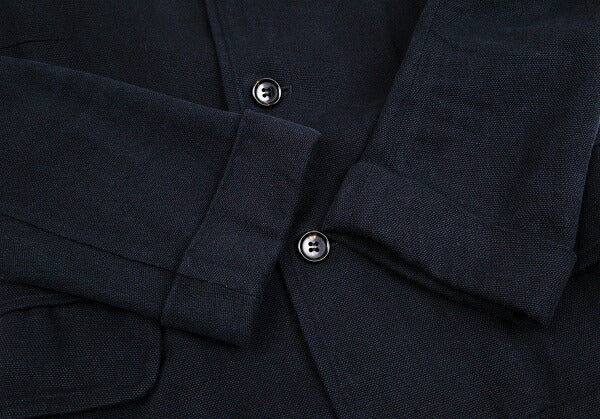 tricot COMME des GARCONS Linen Cotton Jacket Blue Size S