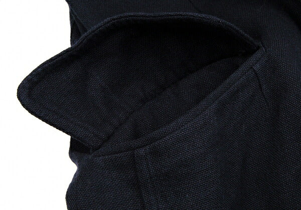 tricot COMME des GARCONS Linen Cotton Jacket Blue Size S