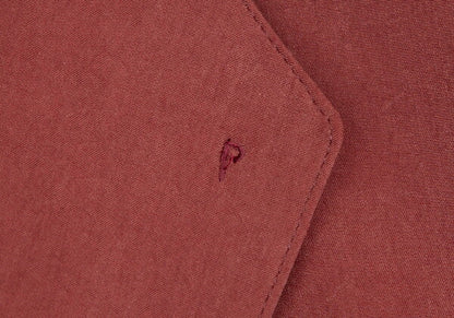 Papas Silk 3-Button Jacket Bordeaux Size L48