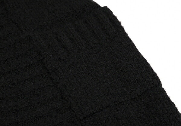 LIMI feu Wool Blend Shawl Buttonless Cardigan Black Size S