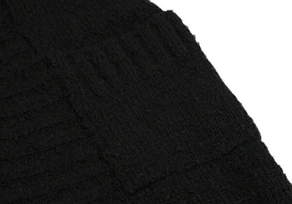 LIMI feu Wool Blend Shawl Buttonless Cardigan Black Size S