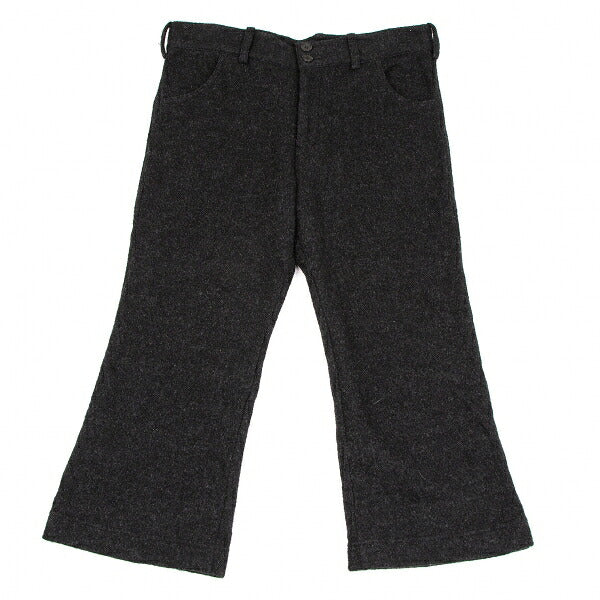 Y's Compressed Wool Cropped Pants Gray Size 3