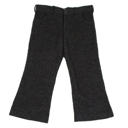 Y's Compressed Wool Cropped Pants Gray Size 3