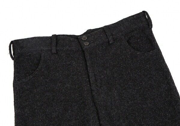 Y's Compressed Wool Cropped Pants Gray Size 3