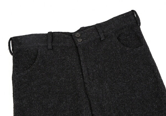 Y's Compressed Wool Cropped Pants Gray Size 3