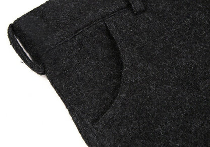 Y's Compressed Wool Cropped Pants Gray Size 3