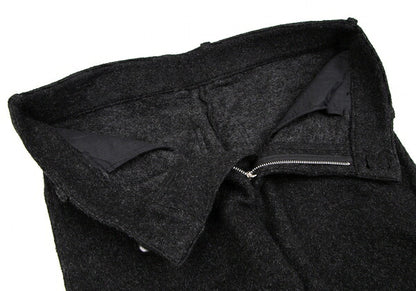 Y's Compressed Wool Cropped Pants Gray Size 3