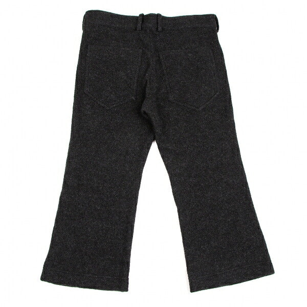 Y's Compressed Wool Cropped Pants Gray Size 3