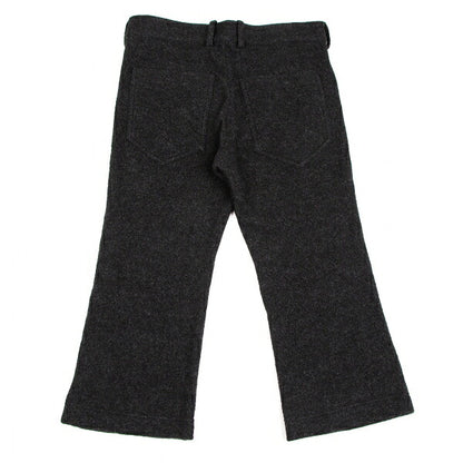 Y's Compressed Wool Cropped Pants Gray Size 3