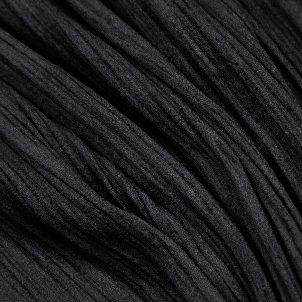 PLEATS PLEASE Pleated Velour Skirt Black Size 2