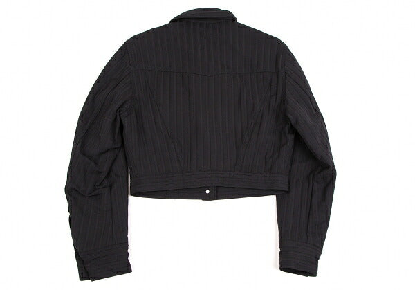 VERSACE JEAN COUTURE Medusa Quilted Jacket Black Size S