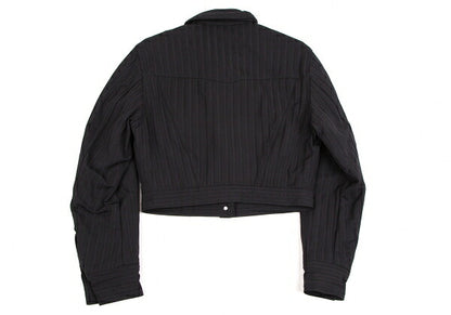 VERSACE JEAN COUTURE Medusa Quilted Jacket Black Size S