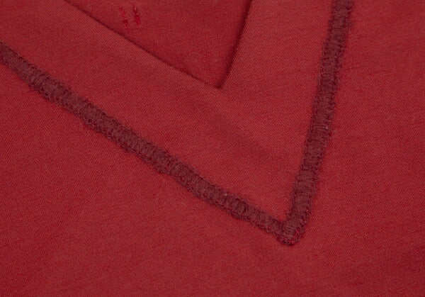 Jean Paul GAULTIER FEMME Stretch V-Neck Top Red Size 40