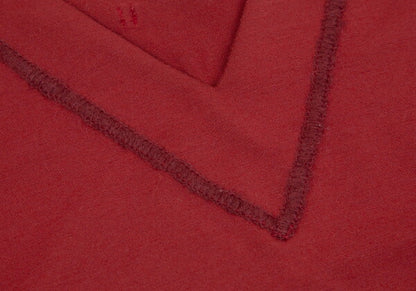 Jean Paul GAULTIER FEMME Stretch V-Neck Top Red Size 40