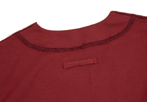 Jean Paul GAULTIER FEMME Stretch V-Neck Top Red Size 40