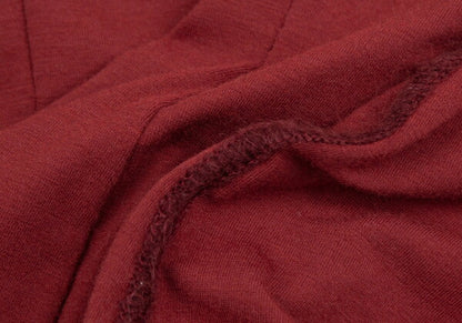 Jean Paul GAULTIER FEMME Stretch V-Neck Top Red Size 40