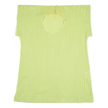 PLEATS PLEASE Mesh Flat Design Short Light Green Size 3