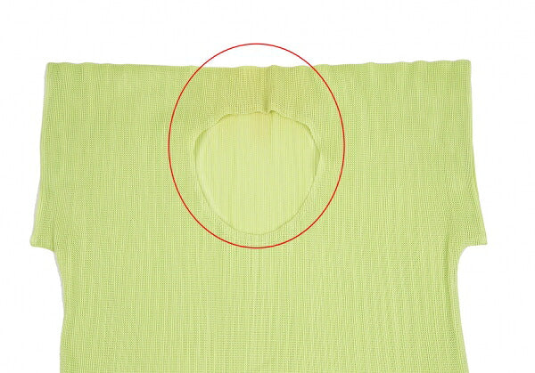PLEATS PLEASE Mesh Flat Design Short Light Green Size 3