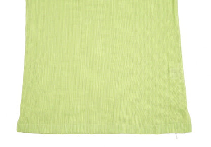 PLEATS PLEASE Mesh Flat Design Short Light Green Size 3