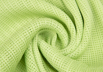 PLEATS PLEASE Mesh Flat Design Short Light Green Size 3