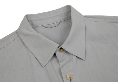 Papas Cotton Coverall Jacket Light Gray Size 50L