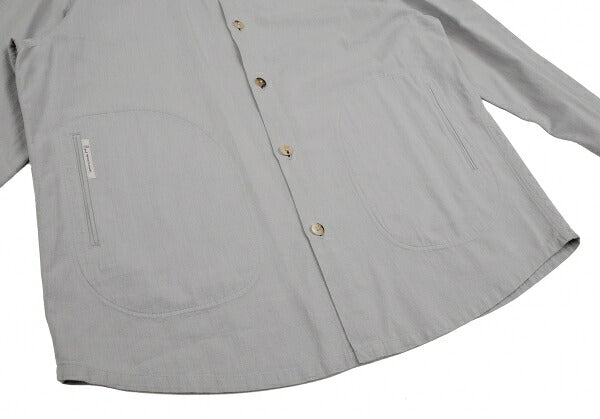 Papas Cotton Coverall Jacket Light Gray Size 50L