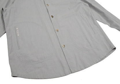 Papas Cotton Coverall Jacket Light Gray Size 50L
