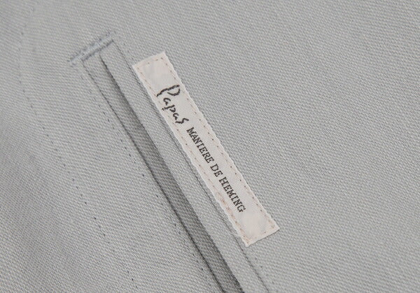 Papas Cotton Coverall Jacket Light Gray Size 50L