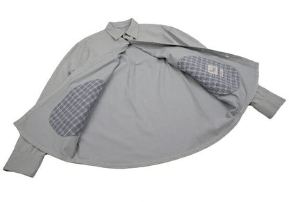 Papas Cotton Coverall Jacket Light Gray Size 50L