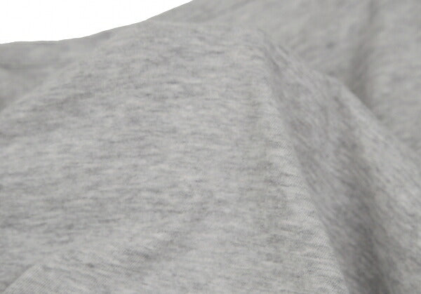 Y's Cotton Mixed Material Front Long Sleeve Tee Gray Size 2