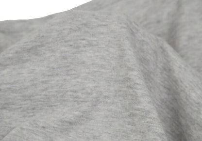 Y's Cotton Mixed Material Front Long Sleeve Tee Gray Size 2