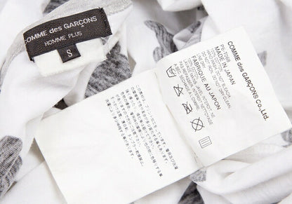 MEDICOM TOY x COMME des GARCONS HOMME PLUS Be@rbrick Shirt White Size S