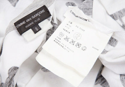 MEDICOM TOY x COMME des GARCONS HOMME PLUS Be@rbrick Shirt White Size S