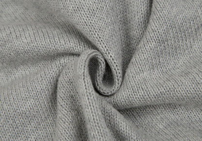 Karl Helmut Cotton Back Logo Embroidered Hoodie Gray Size M