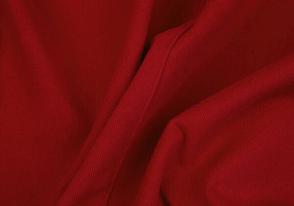 Papas Cotton Corduroy Collar Quilted Jacket Red Size L