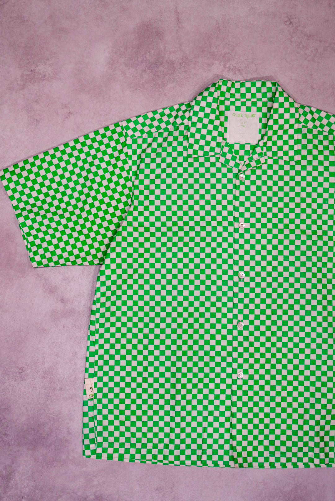 Undercover 01SS Checkered Cotton T-Shirt Size M