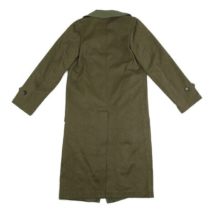 COMME des GARCONS Lapel Buttonless Coat Olive Size M