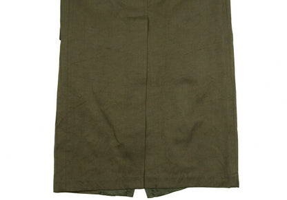 COMME des GARCONS Lapel Buttonless Coat Olive Size M