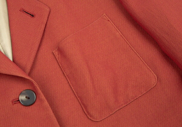 Jean Paul GAULTIER CLASSIQUE Red Hem Jacket Size 42