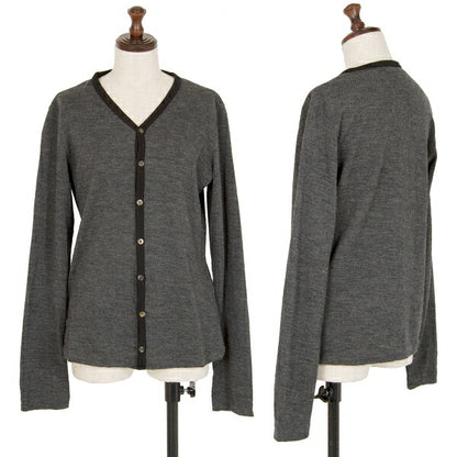 COMME des GARCONS Tricot Piping Cardigan Charcoal Size M