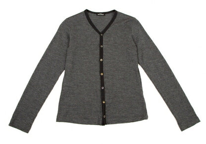 COMME des GARCONS Tricot Piping Cardigan Charcoal Size M