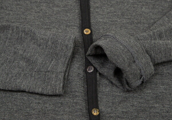 COMME des GARCONS Tricot Piping Cardigan Charcoal Size M